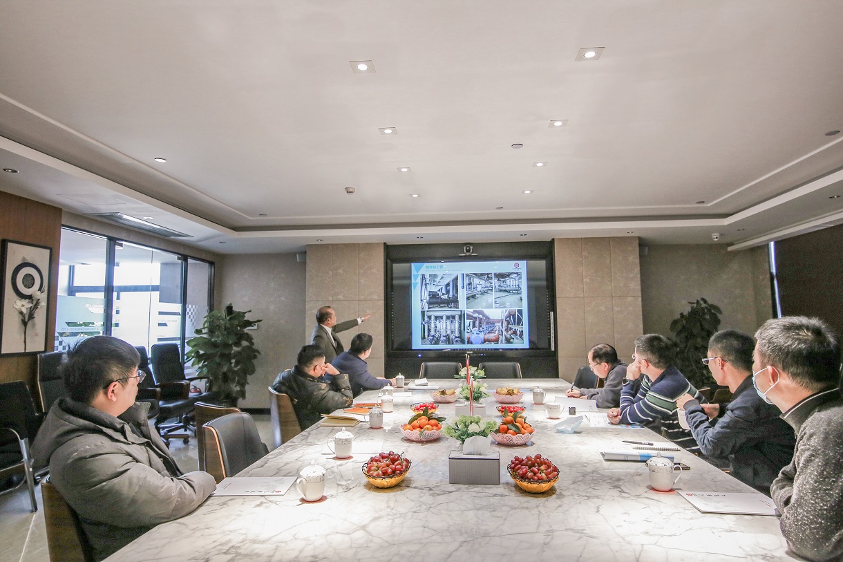 热烈欢迎歌尔股份领导莅临我司参观指导