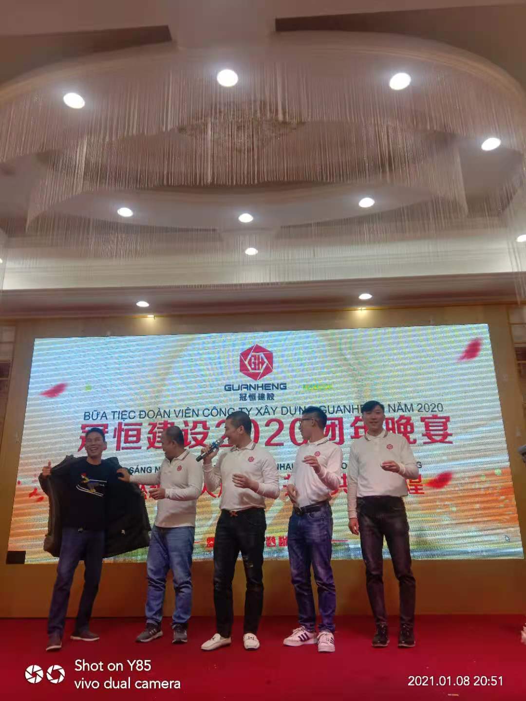 2020冠恒建设越南项目部贺岁欢聚