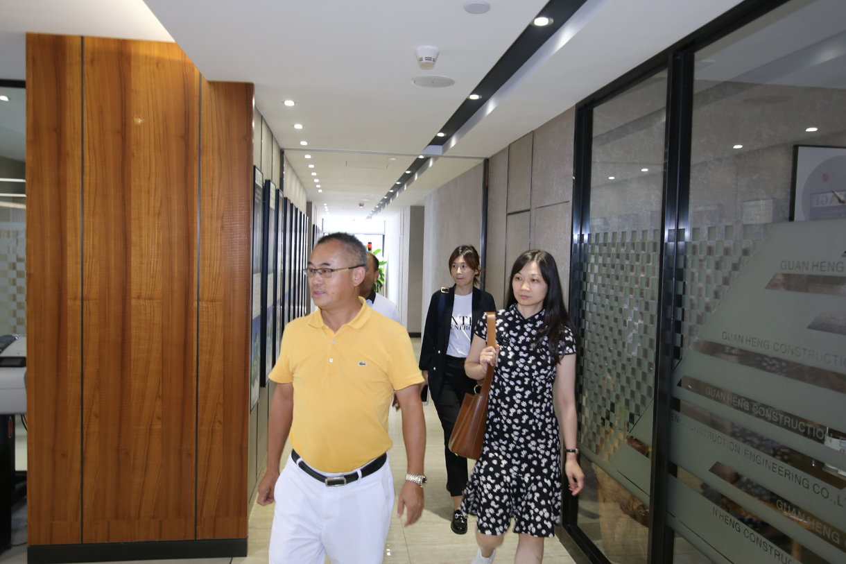热烈欢迎东莞市绿色建筑协会领导莅临参观
