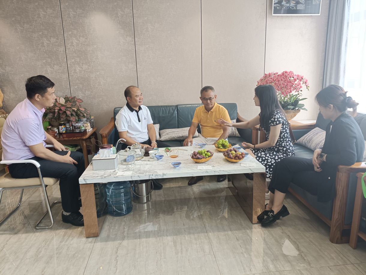 热烈欢迎东莞市绿色建筑协会领导莅临参观