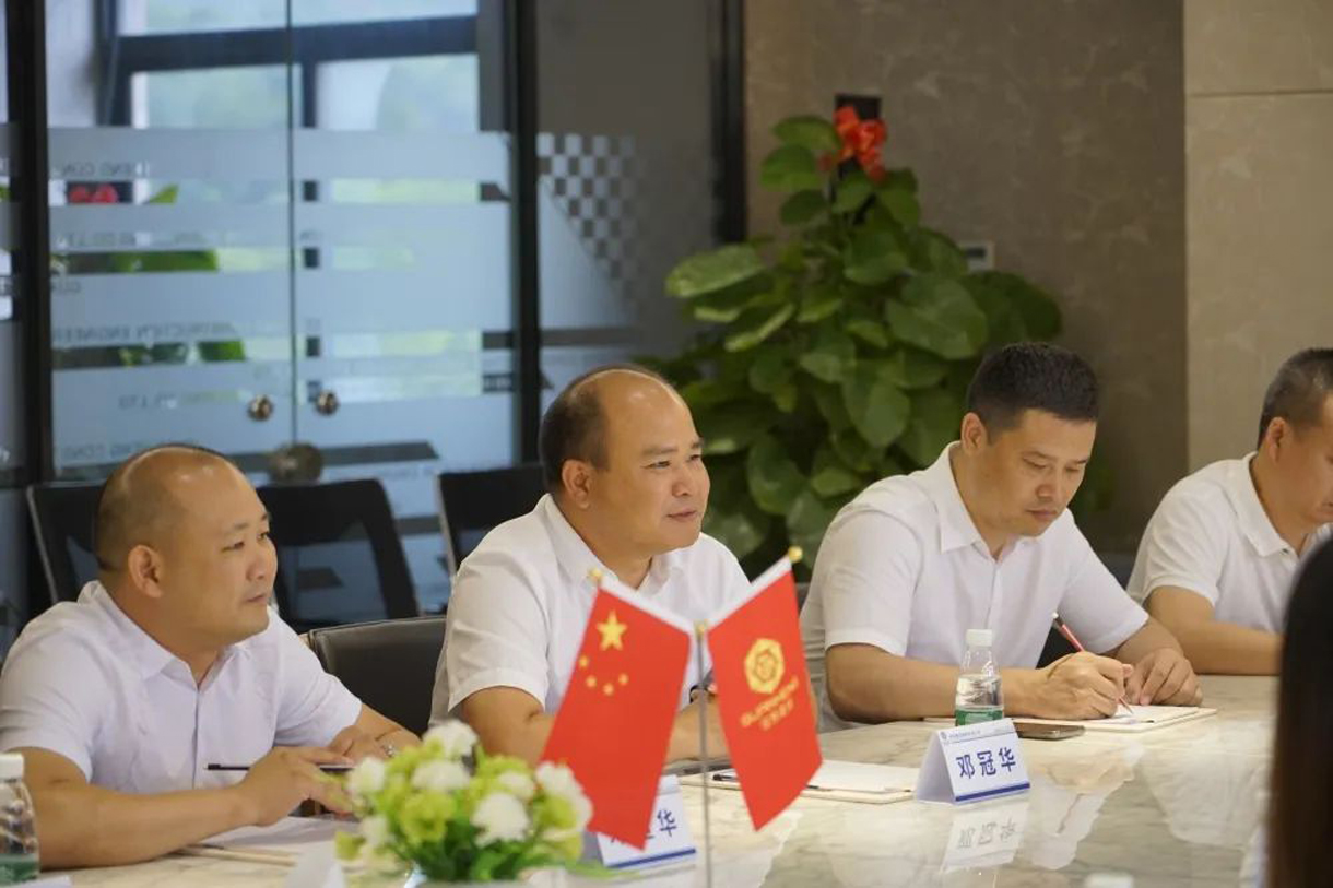 热烈欢迎住建局领导莅临我司调研