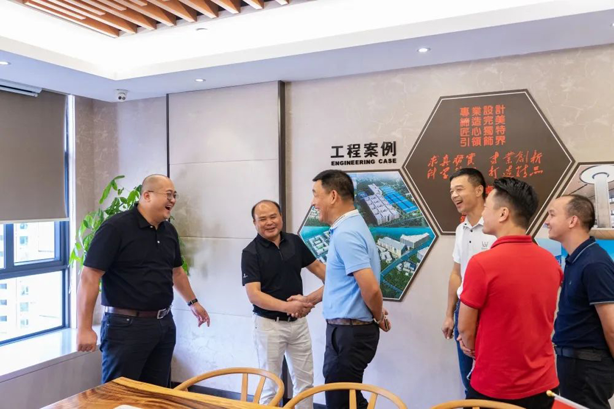 东莞市樟木头镇工商联（商会）青年工作委员会莅临我司参观指导！