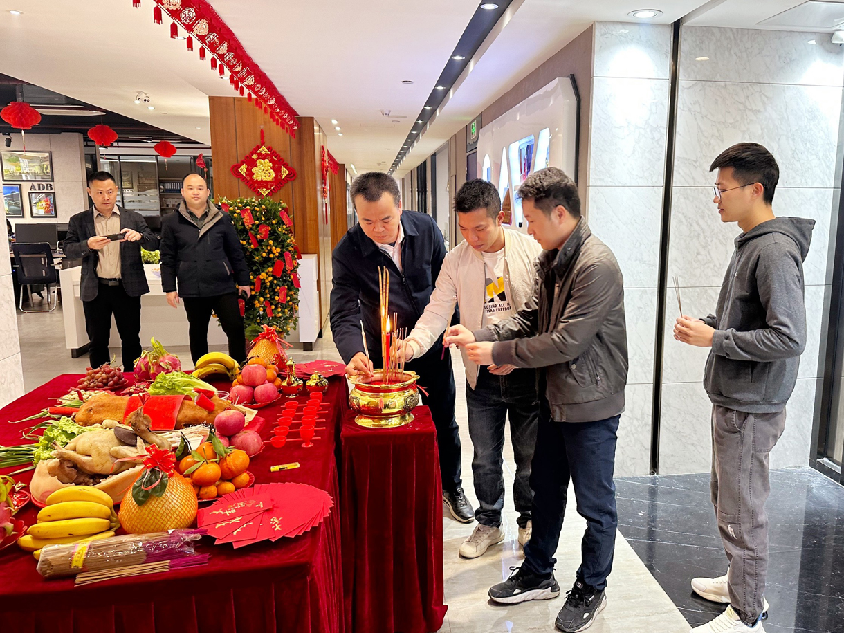 冠恒建设2023年新春开工大吉!