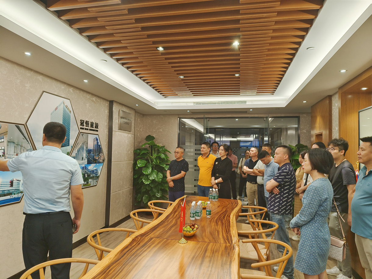 东莞绿协走进冠恒建设走访交流