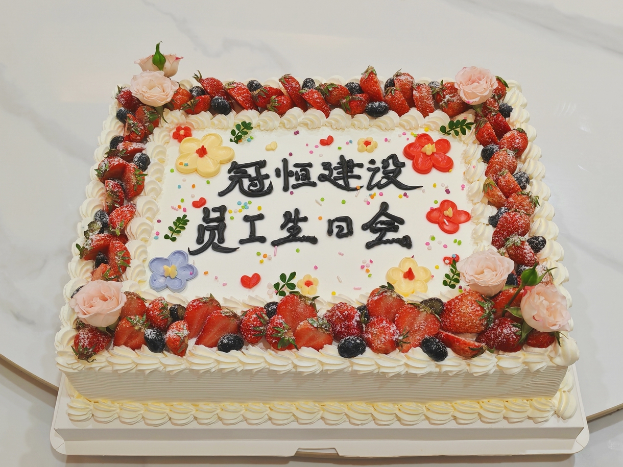 「情暖生辰，集体共庆」冠恒建设生日会暖心回顾